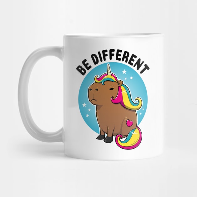 Be different Capybara Unicorn by capydays